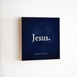 14 x 14" | BF | Jesus