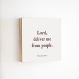 14 x 14" | BF | Lord Deliver Me