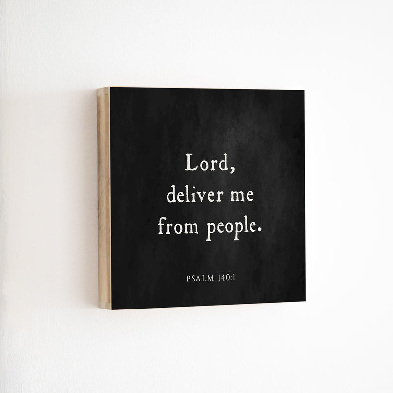 14 x 14" | BF | Lord Deliver Me