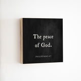 14 x 14" | BF | The Peace Of God