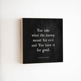 14 x 14" | BF | You Take What