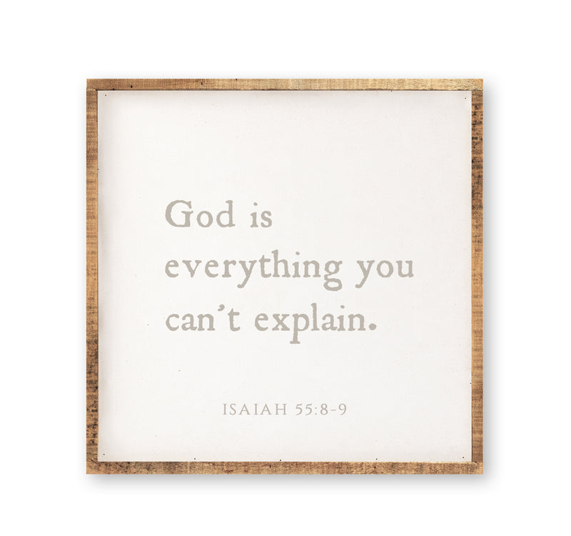 God is everything