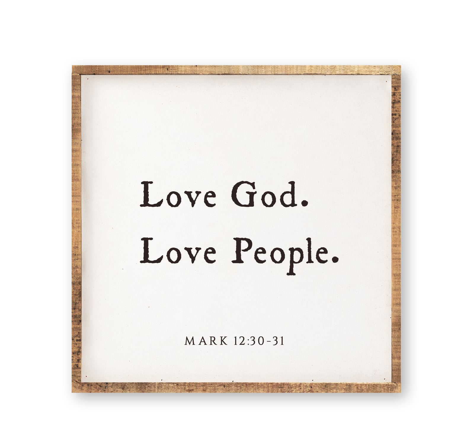 Love God. Love People. – Revelation Culture