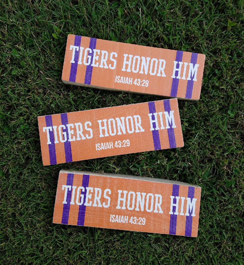 Tigers Honor Him
