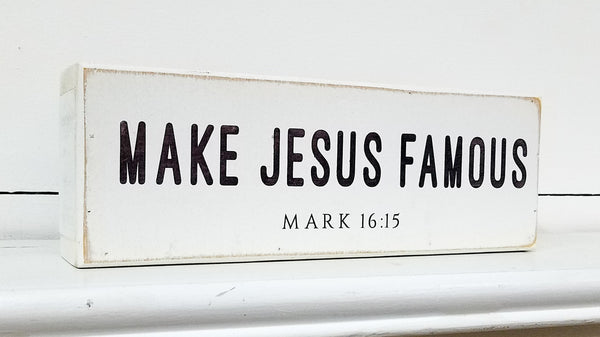 Make Jesus Famous