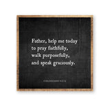 Father, help me today