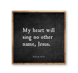 My heart will sing