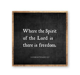Where the Spirit of the Lord is