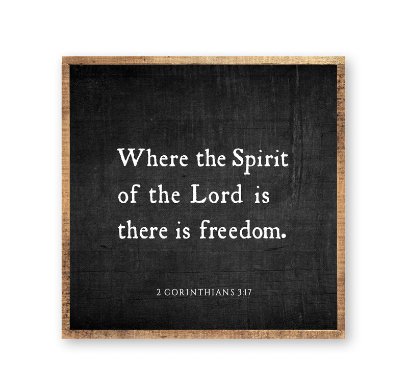 Where the Spirit of the Lord is