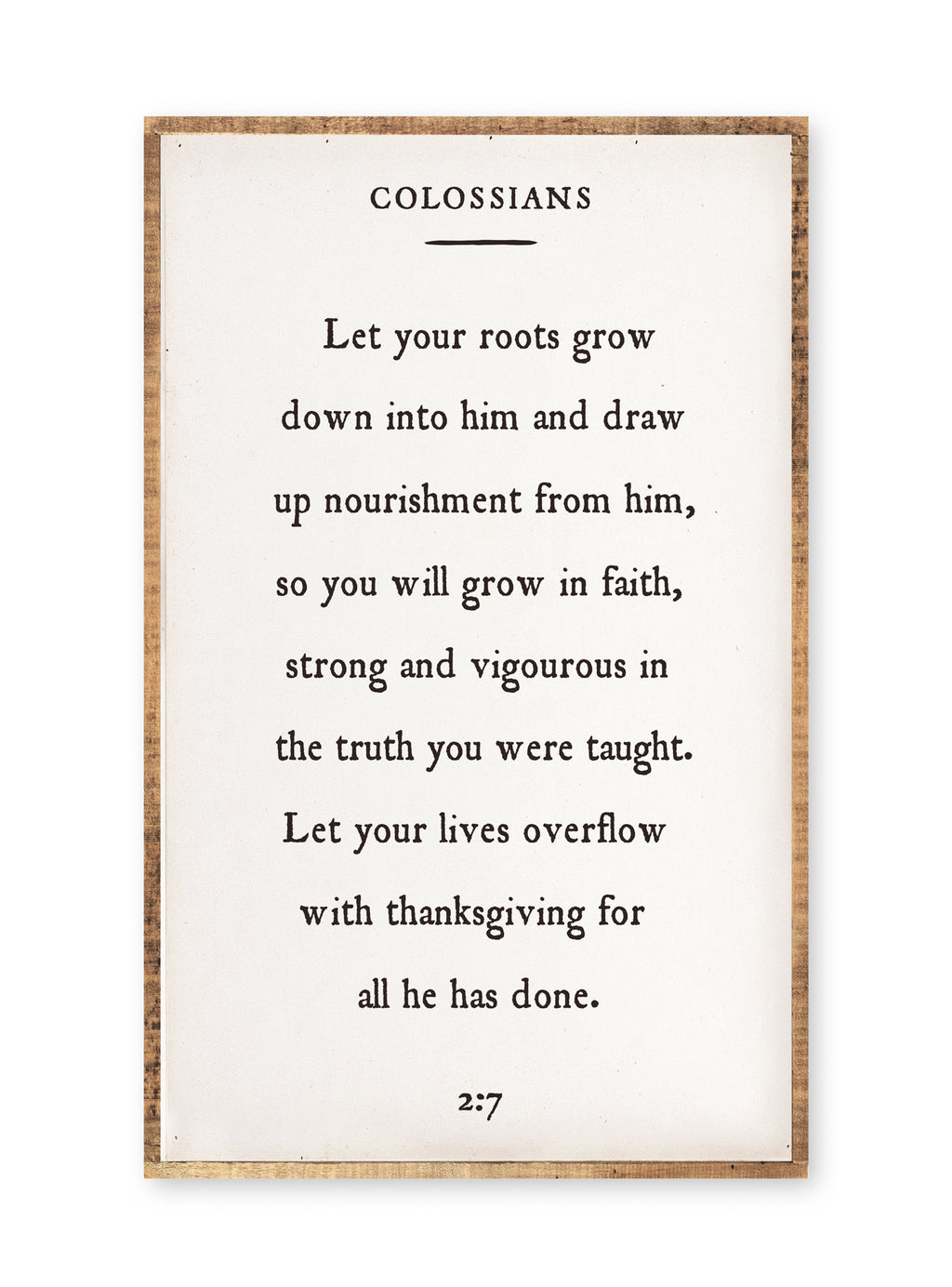Colossians 2:7 – Revelation Culture