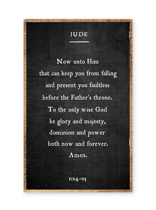 Jude 1:24-25