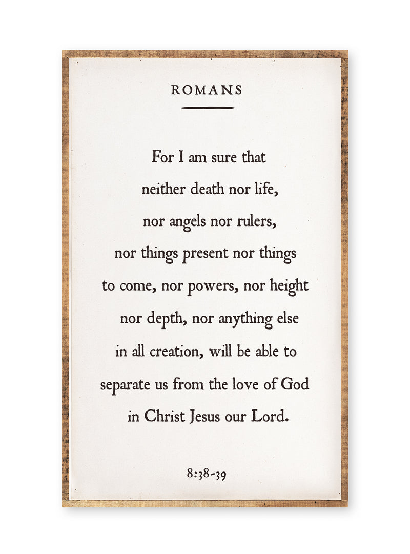 Romans 8:38-39