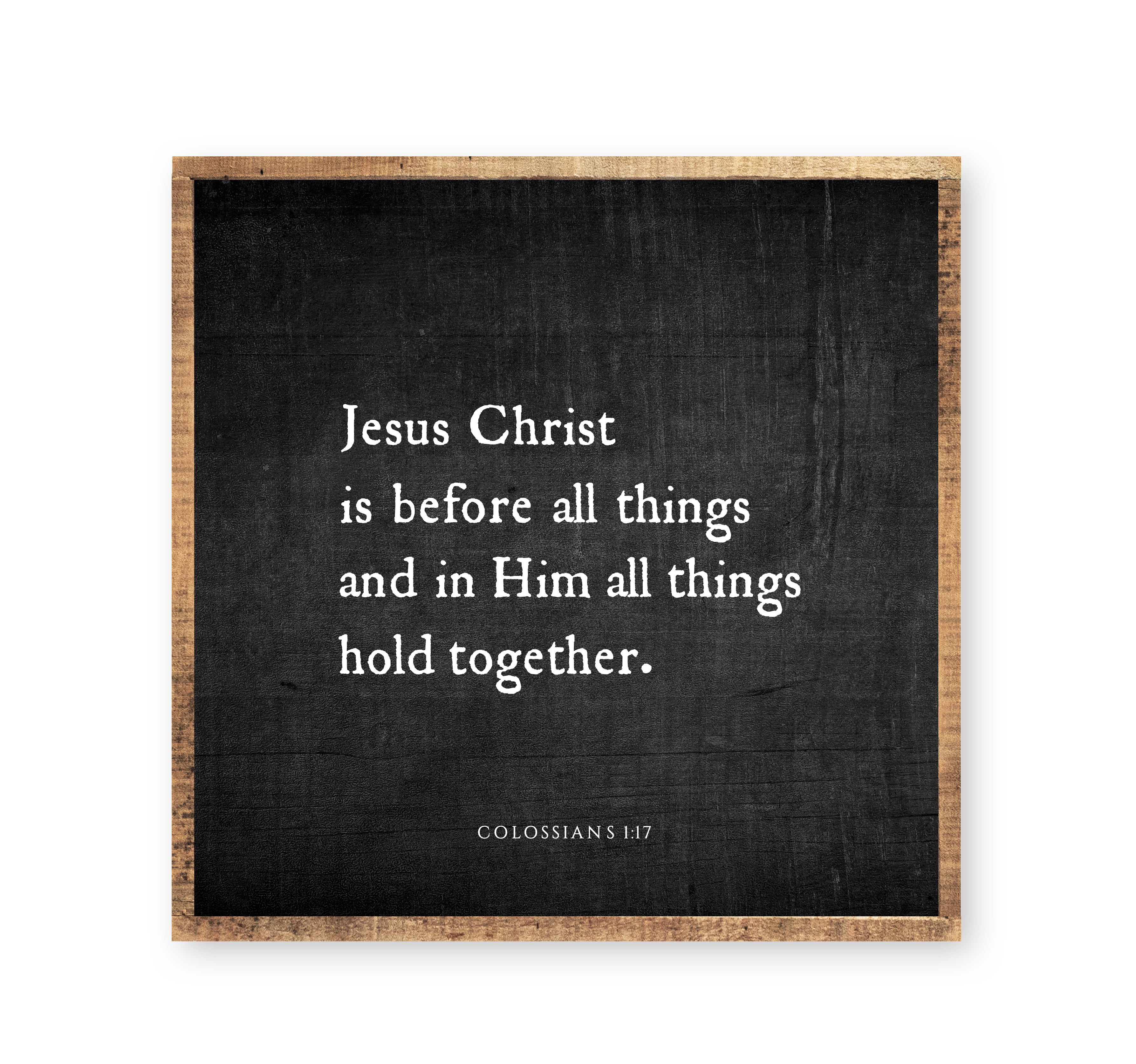 Jesus Christ is before all things – Revelation Culture