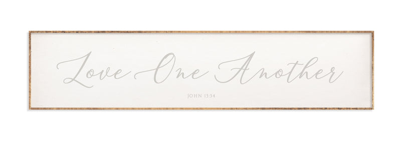 42 x 10" | Love One Another