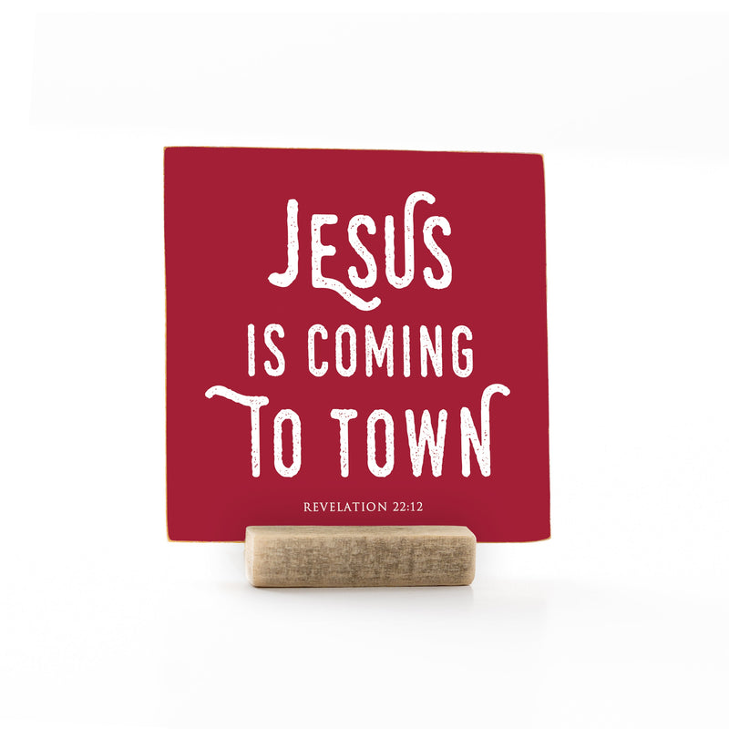 4 x 4" | Christmas | Jesus Is Coming