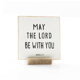 4 x 4" | Kids | May The Lord Be With You