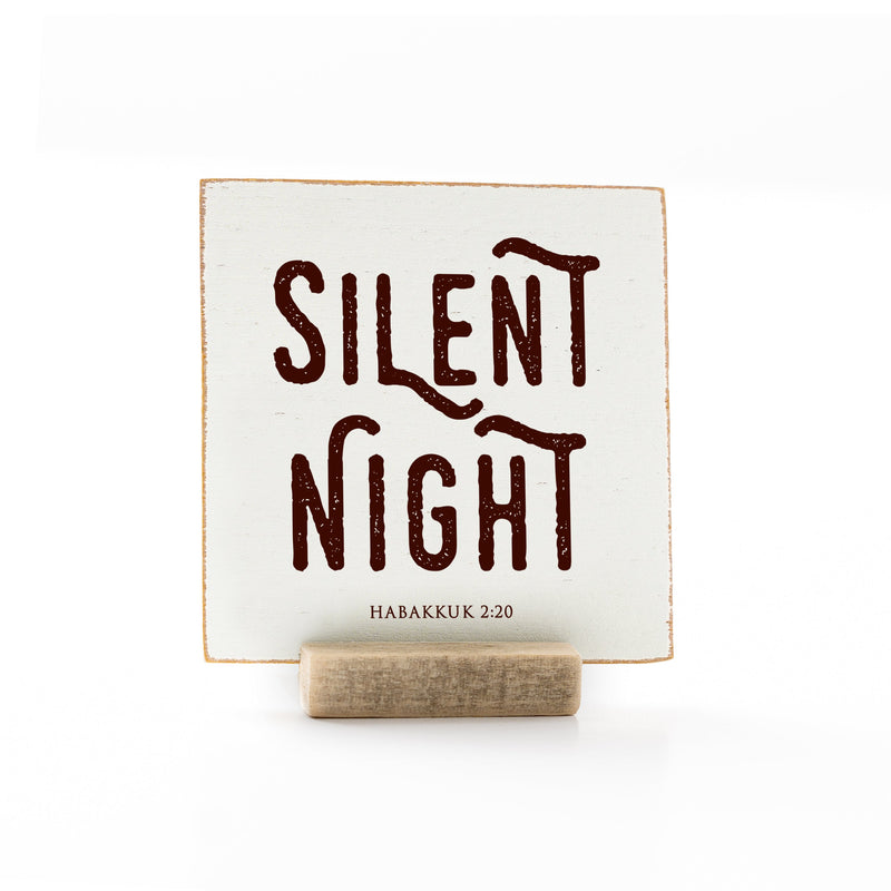 4 x 4" | Christmas | Silent Night