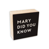 Mary, Did You Know