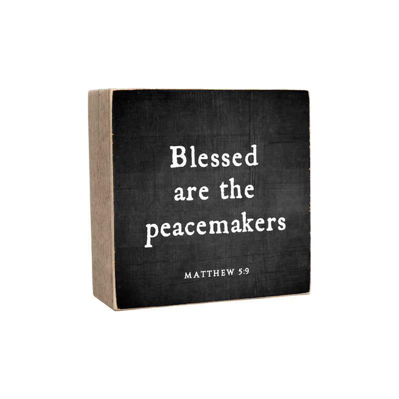 6 x 6" | Blessed Are The Peacemakers