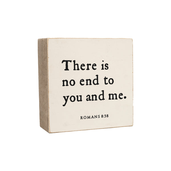 6 x 6" | There Is No End
