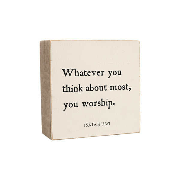 6 x 6" | Whatever You Think