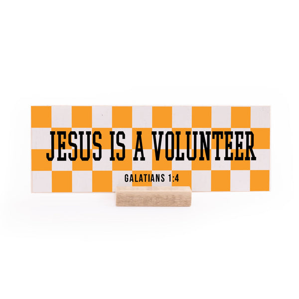 7.5 x 2.75" | Spirit | Jesus Is A Volunteer