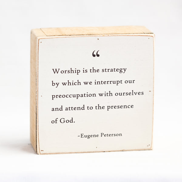 Worship is the Strategy