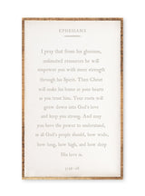 Ephesians 3:16-18