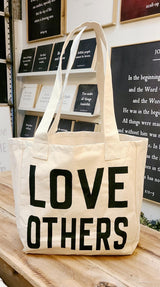 Tote Bags | Love God | Love Others, Worthy | Lamb Revelation 5:12, 33 | AD