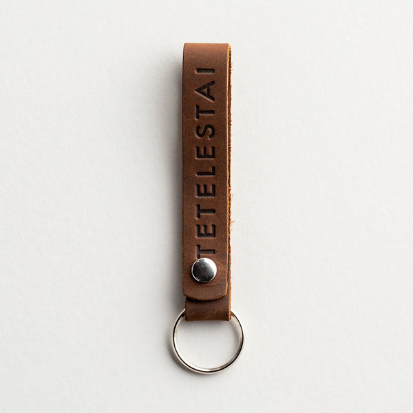 TETELESTAI Leather Keychains