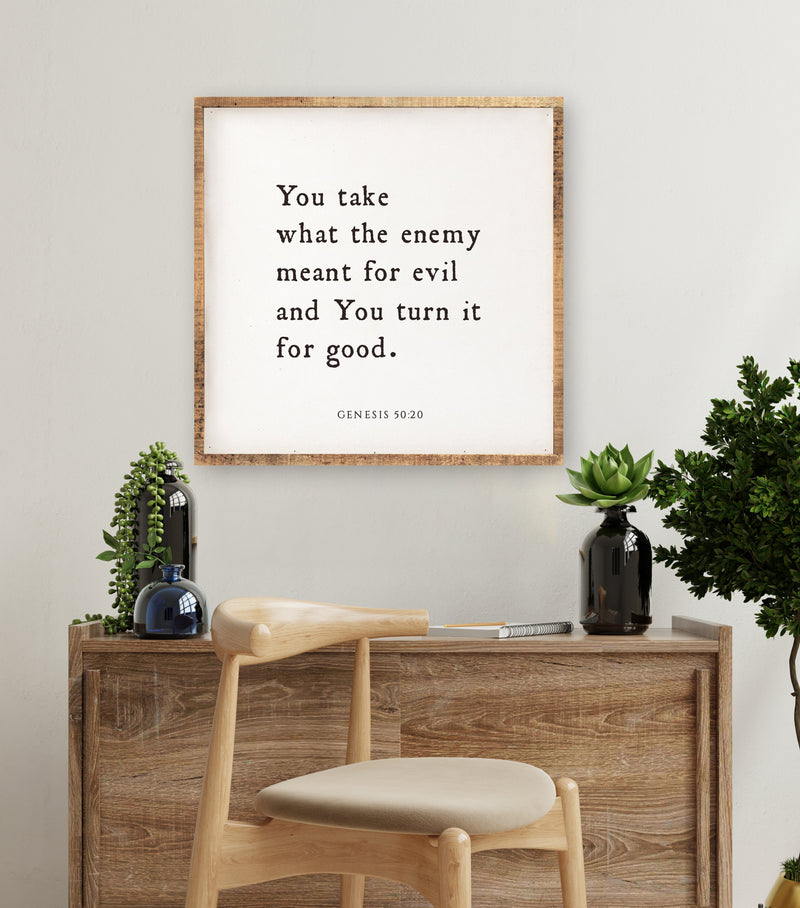 You take what the enemy meant for evil Revelation Culture